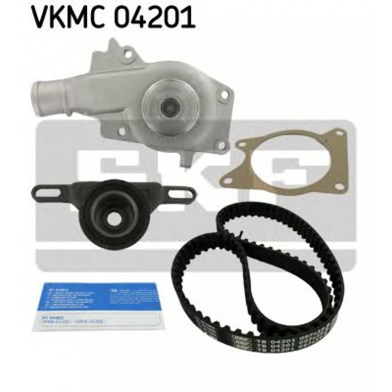 VKMC 04201 SKF - Насос охолоджуючої рідини + комплект зубчатого ремня